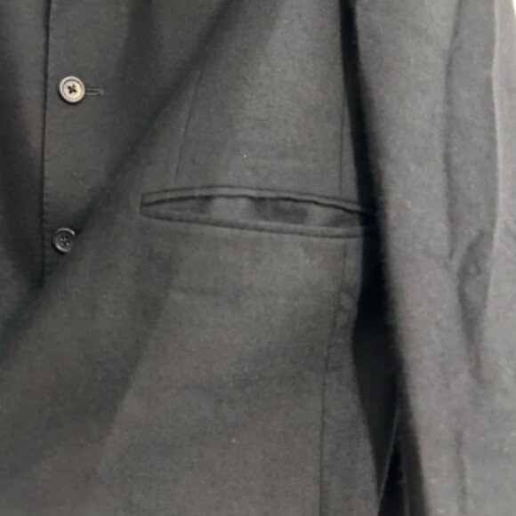 Polo Ralph Lauren Made in Italy Cashmere Blazer Jacket in Black Size 42L Office - Picture 4 of 14